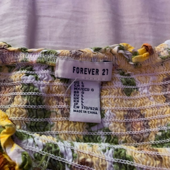 3 Piece Forever 21 Off the shoulder tube top - Picture 5 of 5